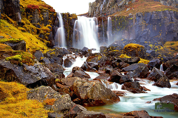 Seydisfjordur Waterfall