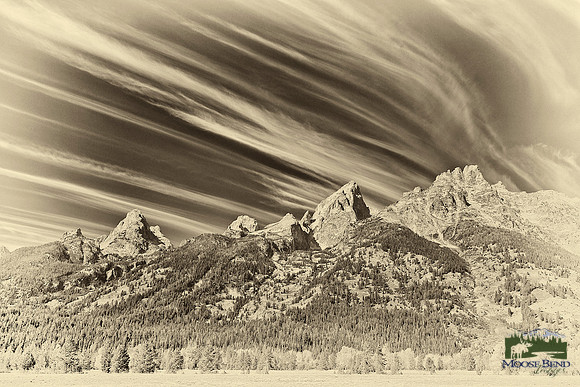 Tetons and Clouds