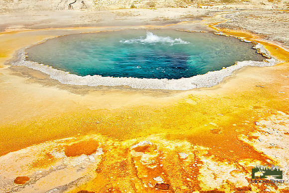 Yellowstone Abstract