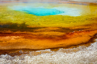 Yellowstone Abstract - Turquoise