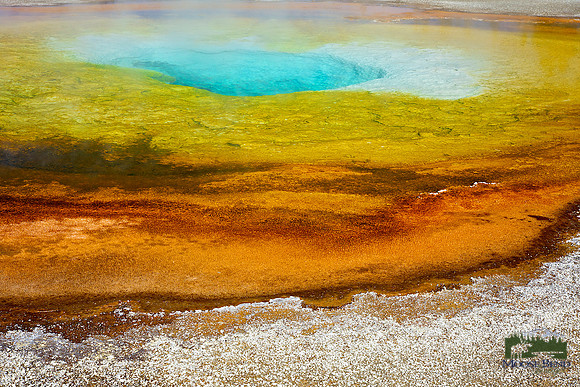 Yellowstone Abstract - Turquoise